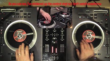 Test Juggle on the Numark NS7