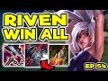 HOW TO WIN EVERY GAME AS RIVEN IN SEASON 11 - S11 RIVEN TOP GAMEPLAY (Season 11 Riven Guide) #54