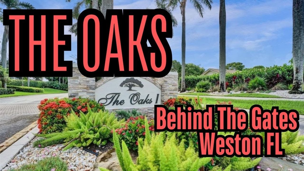 The Oaks Neighborhood Tour Weston Real Estate Country Isles
