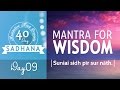 Mantra for wisdom  suniai sidh pir sur nath  day 09 of 40 day sadhana