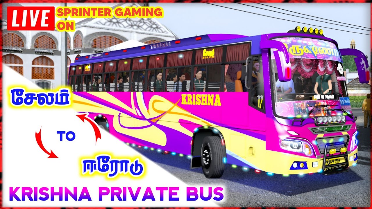 TN Private bus - New one😍💯 | Driving In Euro Truck Simulator 2 ...