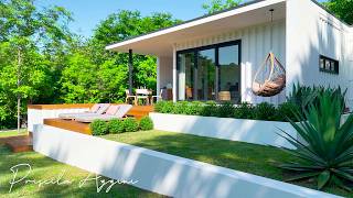 Living in a Modern Tiny House - Minimalist Home Tour