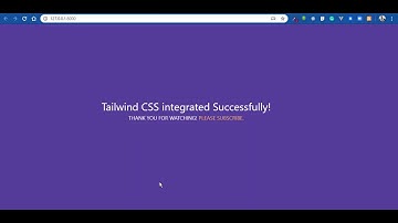Laravel + Tailwind CSS Installation. (Unedited Version)