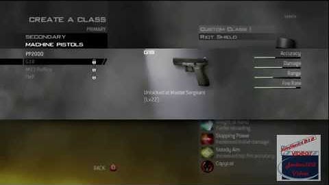 Modern Warfare 2 new 1/11/09 Create a Class HD