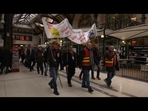 Rolling rail strikes set to begin in France