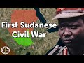 Sudans first civil war