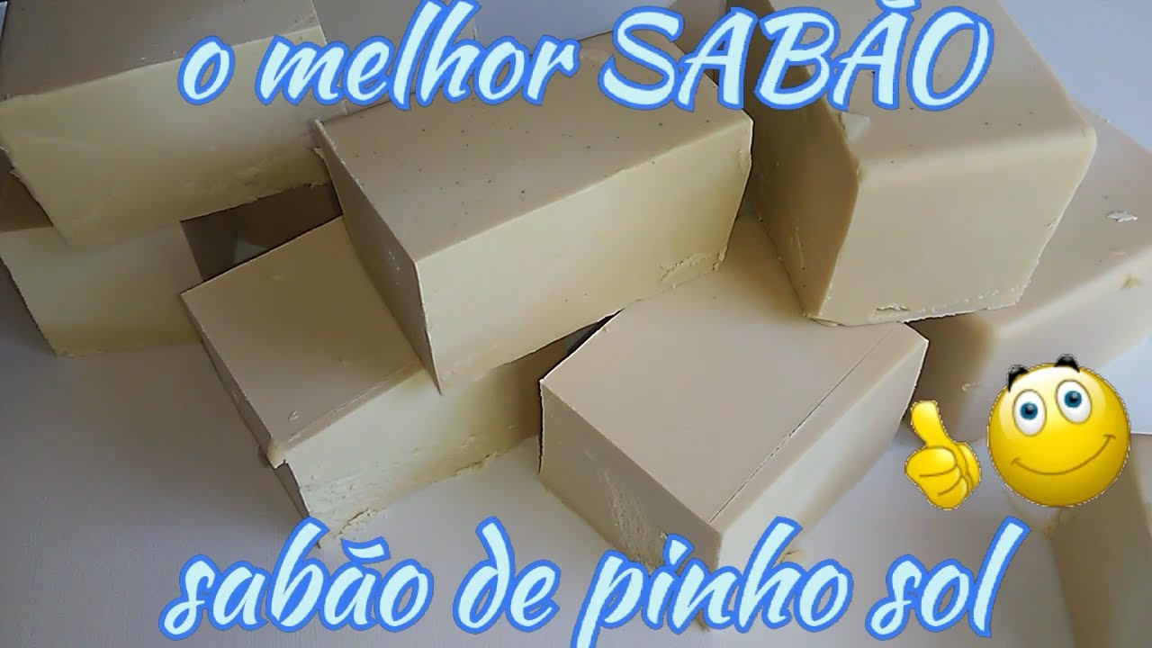 SABÃO CASEIRO DE PINHO SOL A MELHOR RECEITA FÁCIL DE FAZER