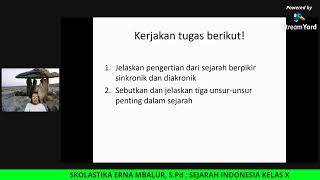 Konsep Berpikir Kronologis Diakronik Sinkronik Ruang Dan Waktu Dalam Sejarah
