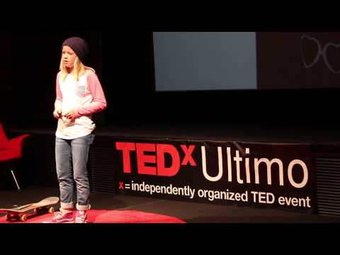 The blurred lines of art and skateboarding | Poppy Starr Olsen | TEDxUltimo