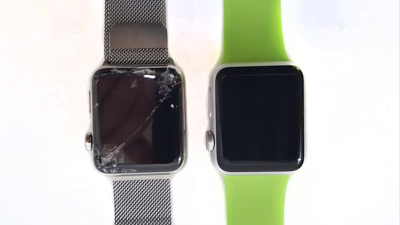 ショック】Apple Watchのサファイアクリスタル、落ち方によっては普通 