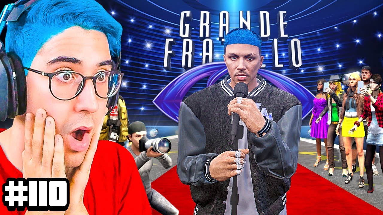 CANTO la MIA NUOVA CANZONE al PROVINO del GRANDE FRATELLO su GTA5 RP FIVEM (TEKTEK EP.110)