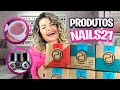 Abrindo os produtos nails 21  unboxing