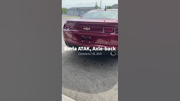 Borla ATAK Axle-Back Camaro SS 6.2 2010