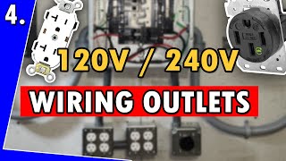 Wiring 120V and 240V Outlets