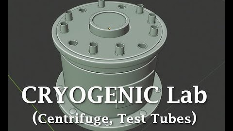 Blender 2.8: Modeling a Cryogenic Lab (Part 3)