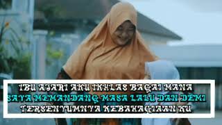 Ibu ajari aku ikhlas bu