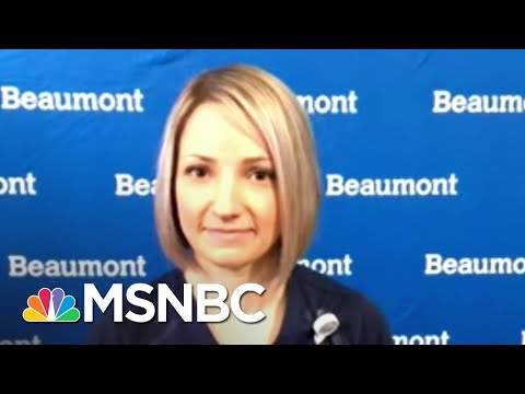 Nurse Says It's 'Heartbreaking' To Be Coronavirus Patients' 'Everything' | Stephanie Ruhle | MSNBC