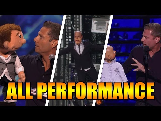 Paul Zerdin Ventriloquist America's Got Talent 2015 All Performances｜GTF class=