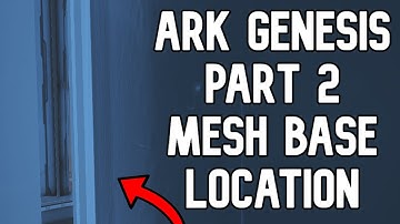 Ark How To Mesh Genesis: Part 2 Rat Holes & Base Locations for PvP | ARK: Survival Evolved