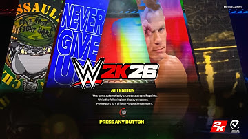 WWE 2K26: John Cena Main Menu, Roster & Entrance – Next-Gen Gameplay Notion!