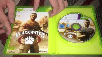 Nostalgamer Unboxes Kinect Compatible Blackwater For Microsoft Xbox 360 System
