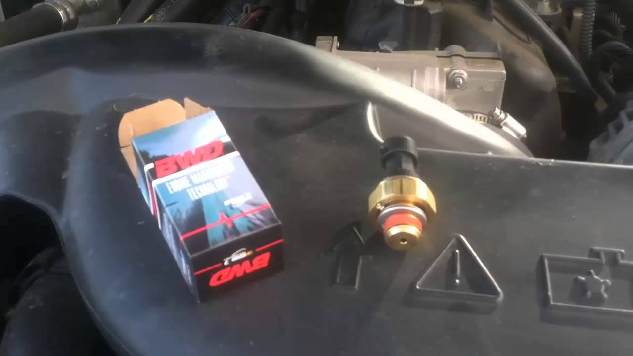 Part 1 2006 Suburban Oil Sending Unit Pressure High - YouTube 2003 trailblazer fuel filter location 