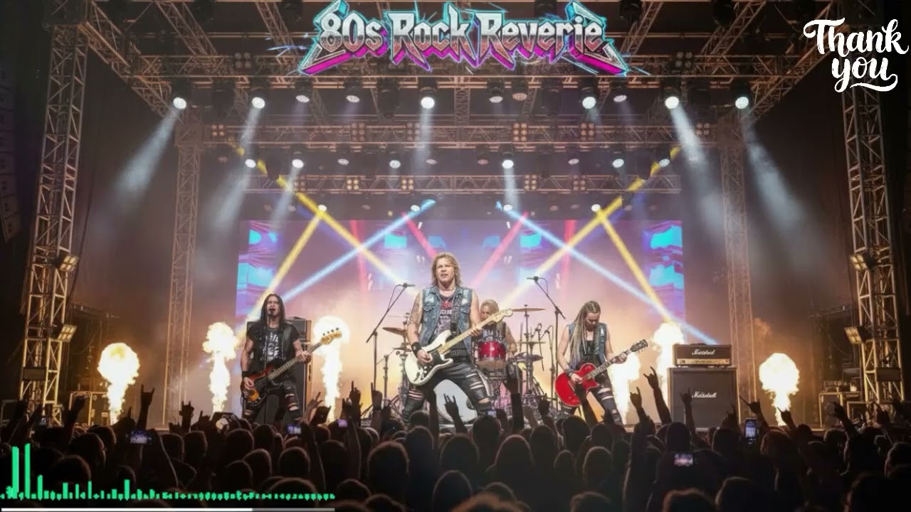 Retro 80s Rock | Neon Synthwave Nostalgia