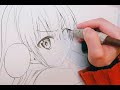 「魔女らば魔女れば」ペン入れ動画【2】