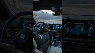bmw i7 electric drifting in mountain ⛰️