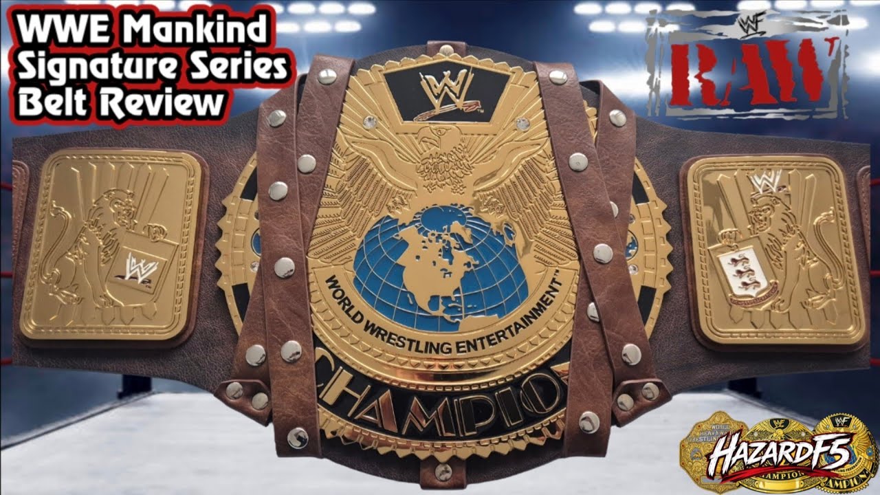 WWE Mankind Signature Series Replica Belt Review 