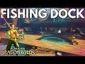 RuneScape Dragon Wilds: We Built a Fishing Dock! (Dowdun Village Build)