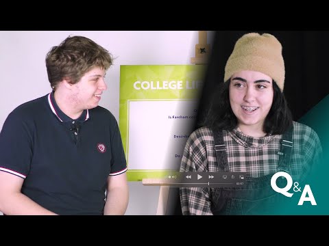 Q&A with Fareham College | Episode 4 | Student Experience at Fareham College