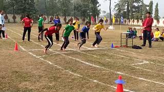 4x200M junior girls' relay race!! Annual sports meet 2022-23 #Lbvm #gyansthali
