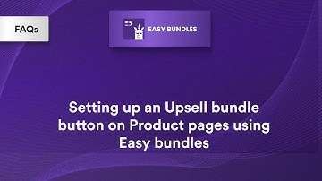 How to Add an Upsell Bundle Button on Shopify Product Page