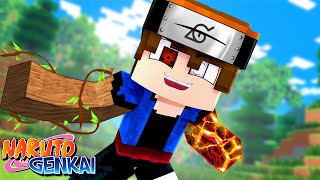 Minecraft : NARUTO GENKAI - O SHINOBI QUE TEM TODAS AS KEKKEI GENKAI ! SHARINGAN E BYAKUGAN O FILME