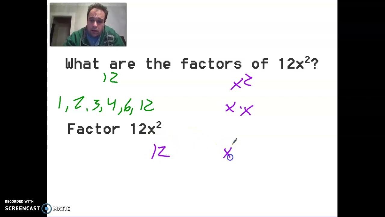 what-is-a-factor-how-do-i-factor-youtube