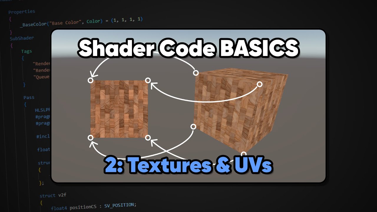 Texturing & UVs | Unity Shader Code Basics 02