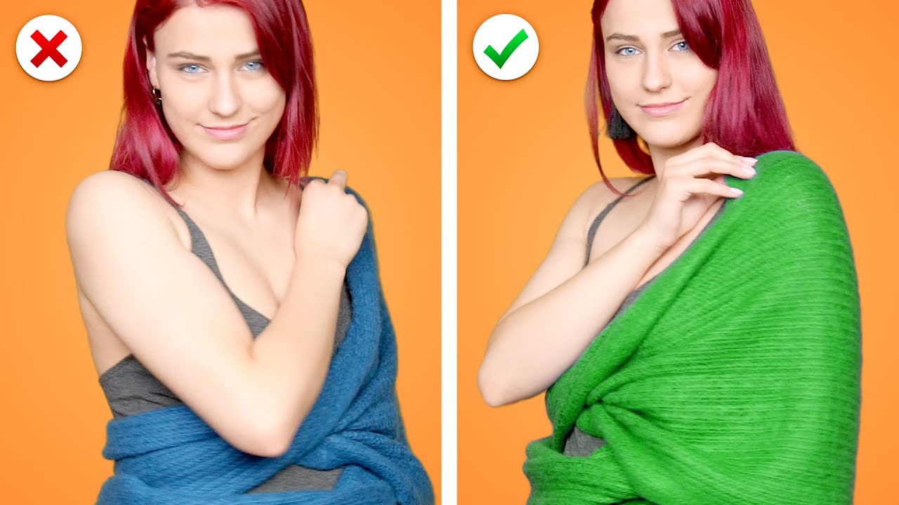 Awesome Fashion Hacks: 31 Way to Wear a Scarf