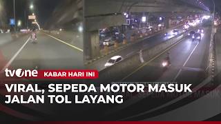 Sepeda Motor Masuk Tol Layang Viral di Medsos | Kabar Hari Ini