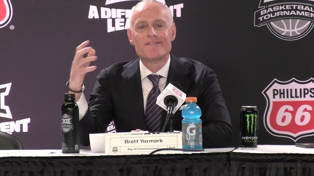 Big 12 Commissioner Brett Yormark Press Conference 3/10/26