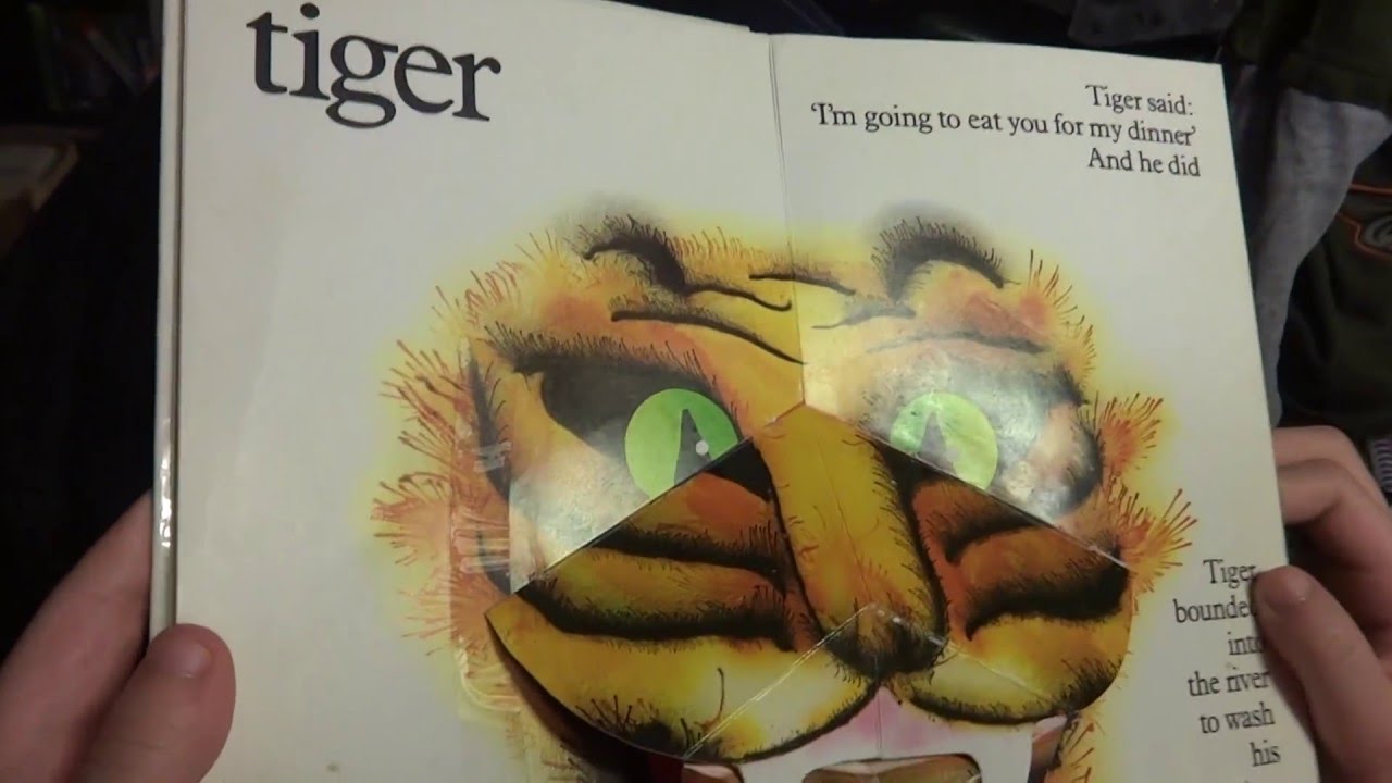 Sophie Reads "Dinner Time" by Jan Pienkowski - YouTube