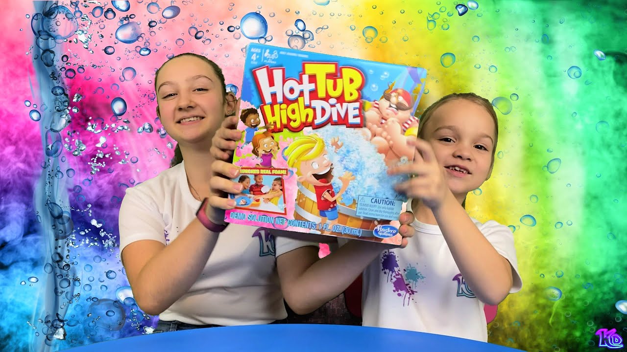 Hasbro Hot Tub High Dive Game подарит вам Отличное настроение. Hot tube high dive