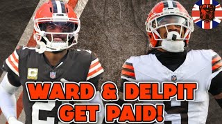 BROWNS EXTEND DENZEL WARD & GRANT DELPIT