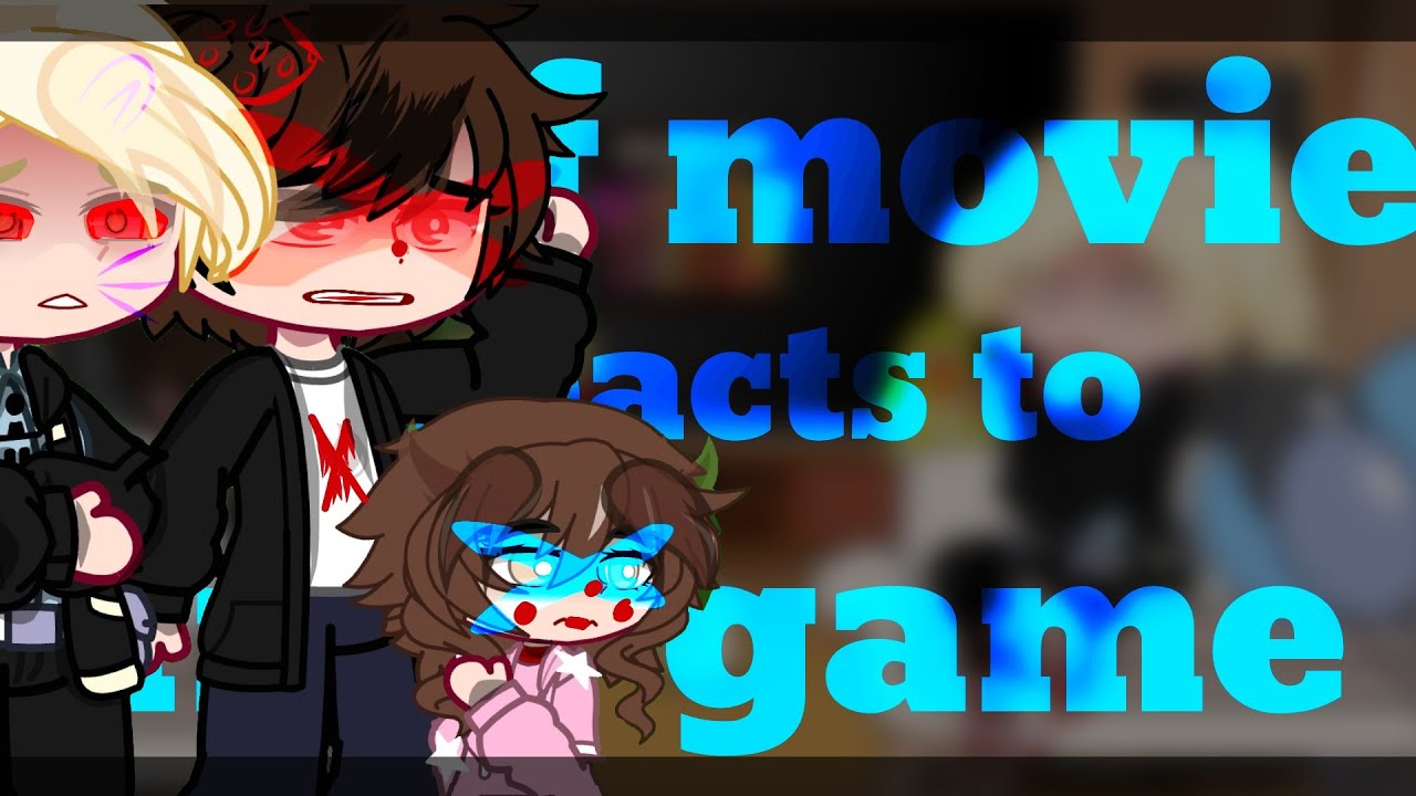fnaf movie reacts to original(fnaf game)//fnaf memes//interviews//vhs