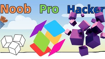 NOOB vs PRO vs HACKER - Chain Cube | @PocketBear470