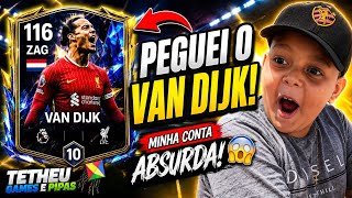 😱 PEGUEI O VAN DIJK GER 116🔥⚽ | FC MOBILE