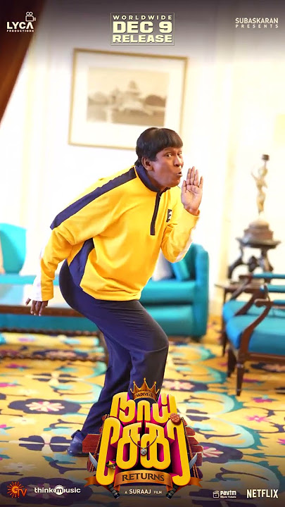 Vadivelu's hilarious dance to #KachaBadam song | Naai Sekar Returns - From Tomorrow