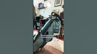 The Sunday Golf El Camino Golf bag! It is GORGEOUS #golf