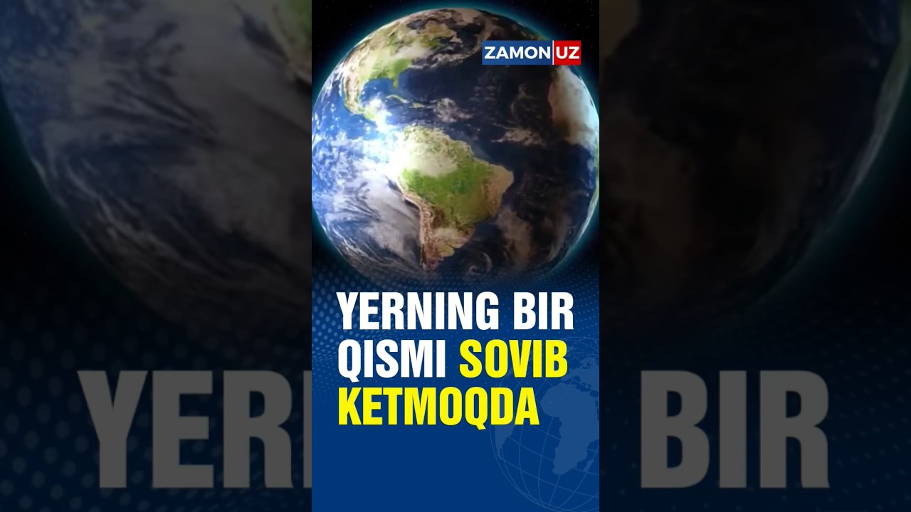 Yerning bir qismi sovib ketmoqda.                                Olimlar buning sababini tushuntirdi