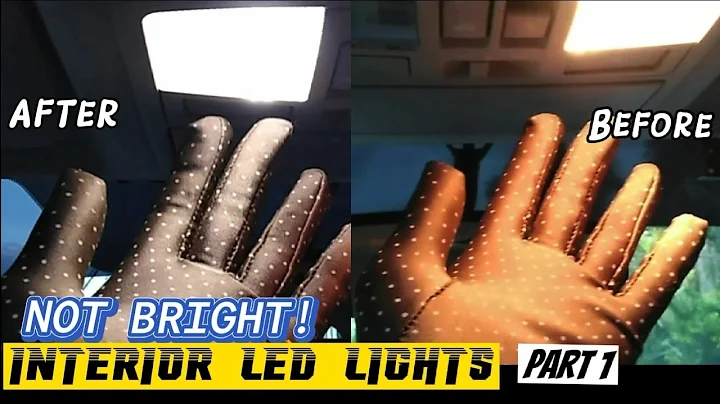 LED Lights Interior Upgrade on a Mazda 3